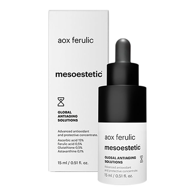 aox glutathione by Mesoestetic - GLOBAL ANTIAGING SOLUTIONS available at Teuta's Beauty Center