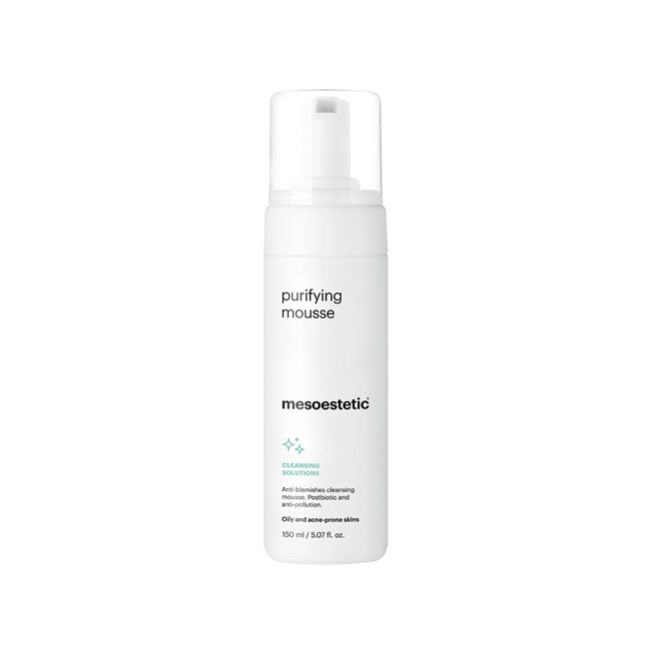 brightening foam by Mesoestetic - ACNE SOLUTIONS available at Teuta's Beauty Center