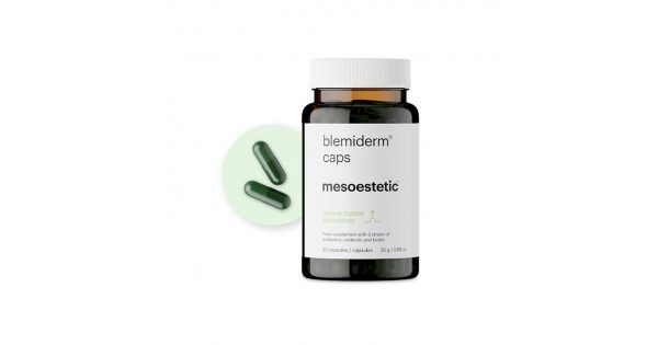 blemiderm caps by Mesoestetic - ACNE SOLUTIONS available at Teuta's Beauty Center
